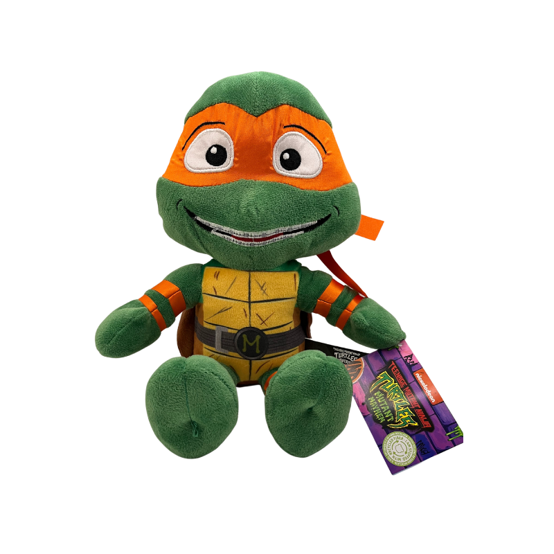 Teenage Mutant Ninja Turtles Mutant Mayhem 9 Inch Plush - Michelangelo