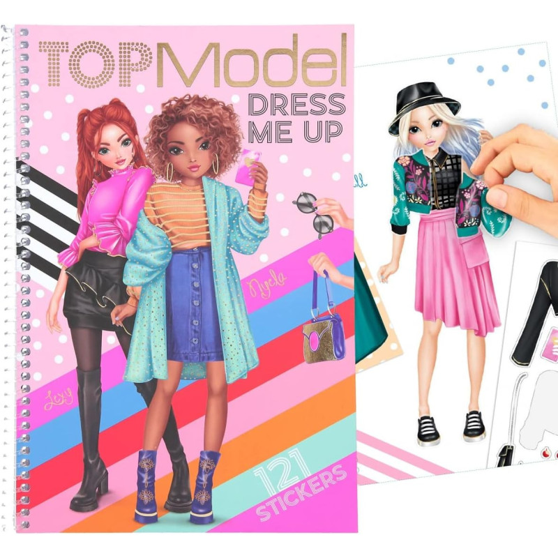 Depesche 11967 Topmodel Dress Me Up - Colouring Book