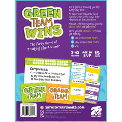 Green Team Wins Board Game