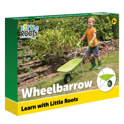 Little Roots Metal Wheelbarrow
