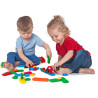 John Adams Fun Bricks 100 Piece Set Preschool Building Blocks