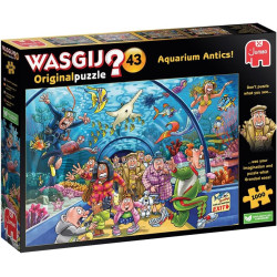 Wasgij Original 43 Aquarium Antics 1000 Piece Jigsaw Puzzle