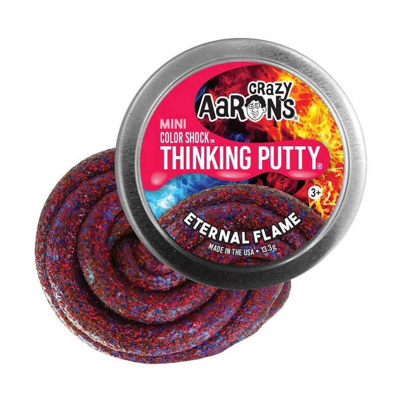 Crazy Aarons Thinking Putty Mini-Tin Eternal Flame