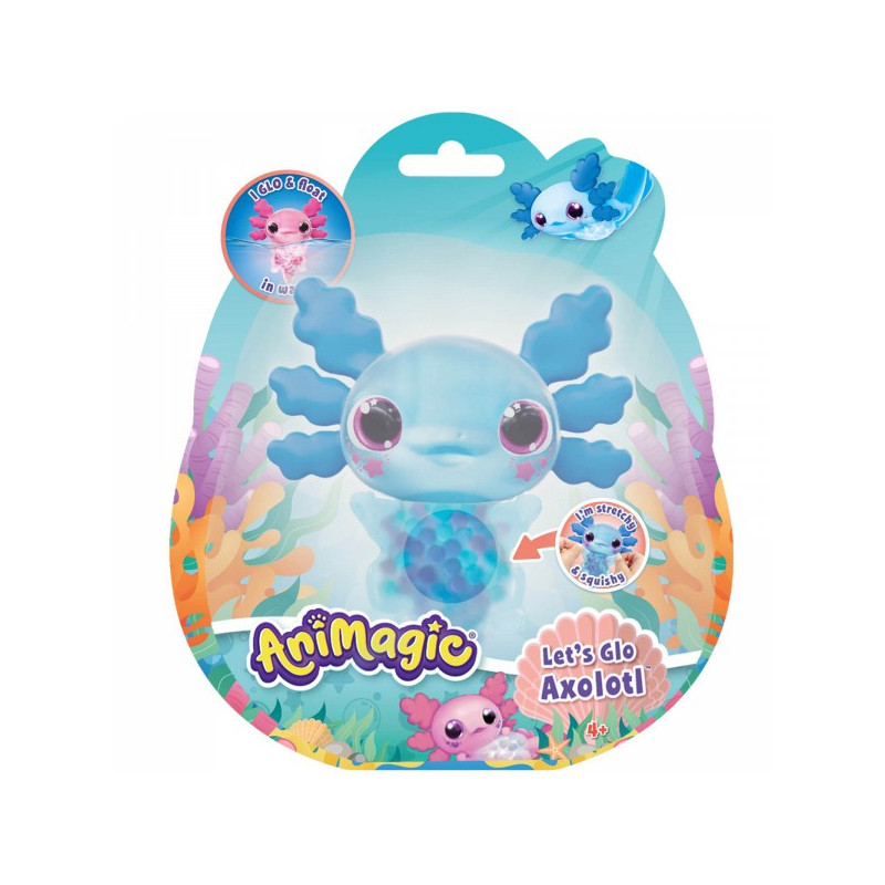 Animagic Axolotl Blue