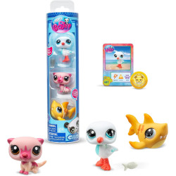 Littlest Pet Shop Bandai Pet Trio Tube Island Vibes