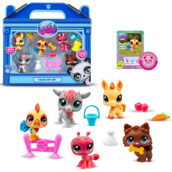 Littlest Pet Shop Bandai Pet Collector 5 Pk Barnyard