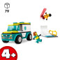 Lego 60403 City Emergency Ambulance And Snowboarder