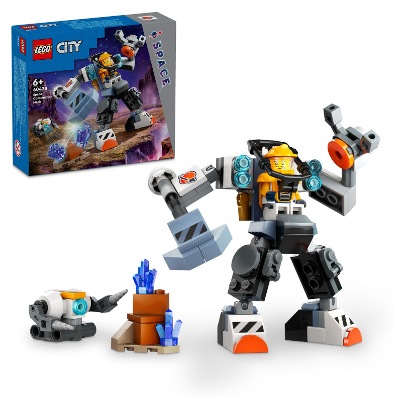 Lego 60428 City Space Construction Mech Suit Action Figure Lego 60428 City Space Construction Mech Suit Action Figure