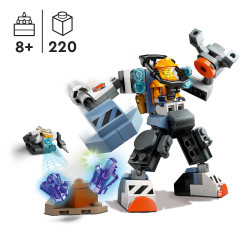 Lego 60428 City Space Construction Mech Suit Action Figure