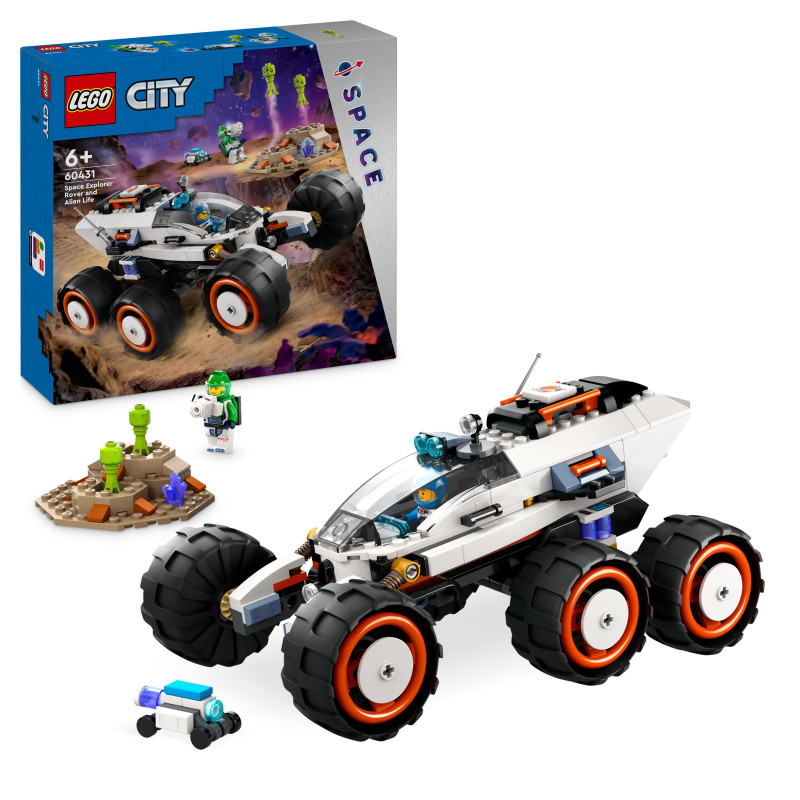 Lego 60431 City Space Explorer Rover And Alien Life