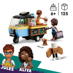 Lego Friends Mobile Bakery Food Cart Toy Vehicle Set 42606