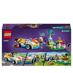 Lego Friends Electric Car And Charger Vehicle Toy Set 42609