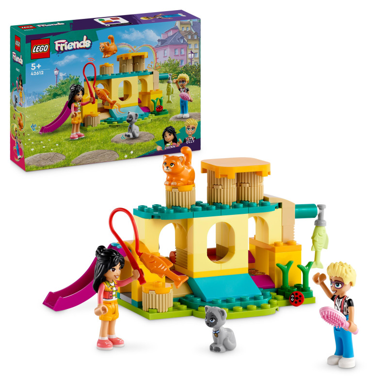 Lego Friends Cat Playground Adventure Animal Toys Set 42612