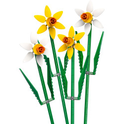 Lego Creator Daffodils Artificial Faux Flowers Set 40747