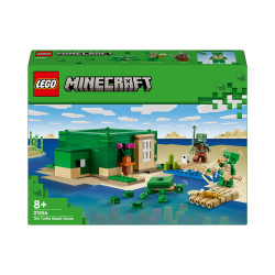 Lego Minecraft The Turtle Beach House With Animal Toys 21254