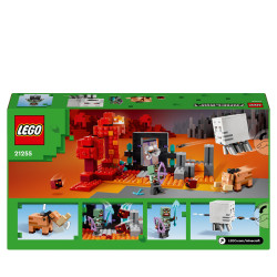 Lego Minecraft The Nether Portal Ambush Building Toy 21255