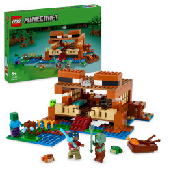 Lego Minecraft The Frog House Toy With Animal Figures 21256