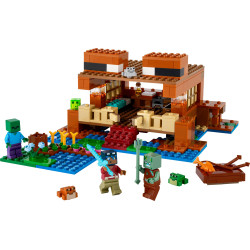 Lego Minecraft The Frog House Toy With Animal Figures 21256