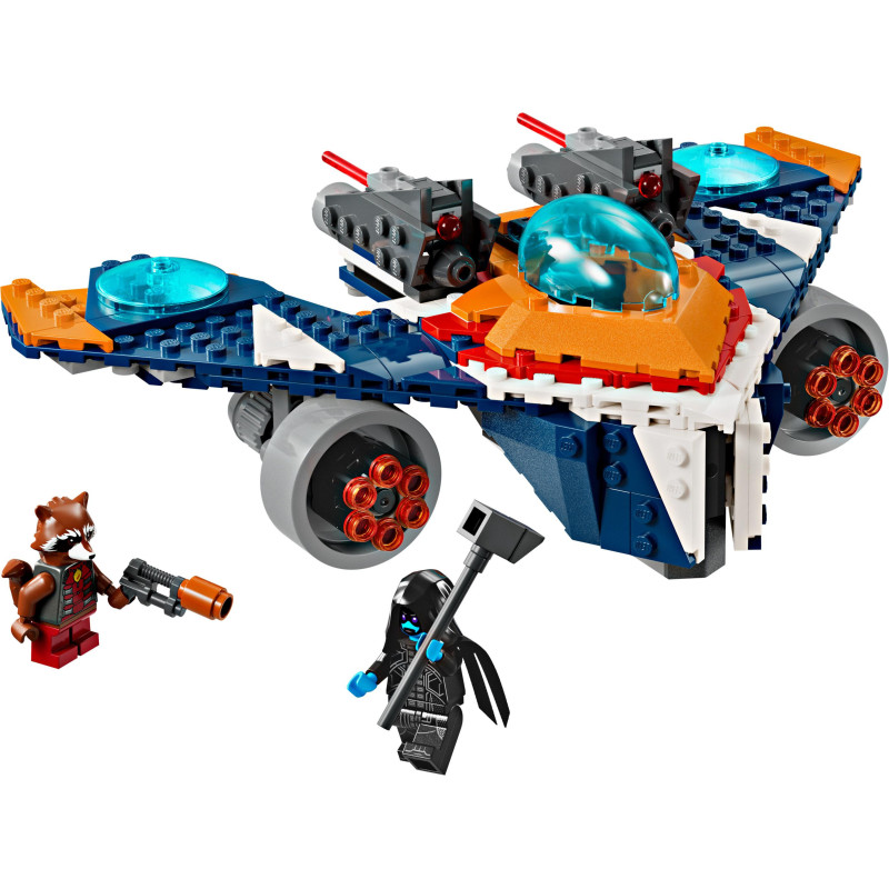 Lego Marvel Rocket’s Warbird Vs. Ronan Building Toy 76278