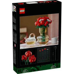 Lego Icons Bouquet Of Roses Flowers Set For Adults 10328