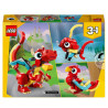 Lego Creator 3in1 Red Dragon Toy With Animal Figures 31145