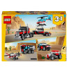 Lego Creator 3in1 Flatbed Truck With Helicopter Toy 31146