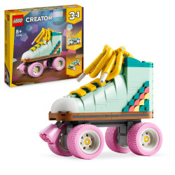 Lego Creator 3in1 Retro Roller Skate & Toy Skateboard 31148