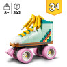Lego Creator 3in1 Retro Roller Skate & Toy Skateboard 31148
