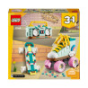 Lego Creator 3in1 Retro Roller Skate & Toy Skateboard 31148