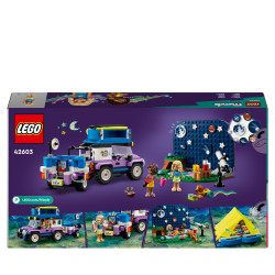 Lego Friends Stargazing Camping Set With 4x4 Toy Car 42603