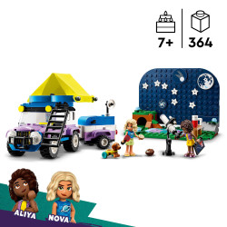 Lego Friends Stargazing Camping Set With 4x4 Toy Car 42603