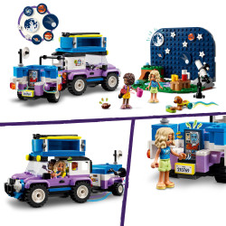 Lego Friends Stargazing Camping Set With 4x4 Toy Car 42603