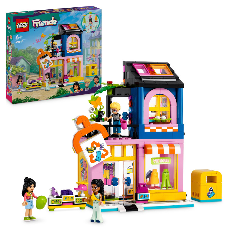 Lego Friends Vintage Fashion Store Toy Shop Playset 42614