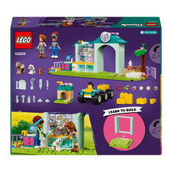 Lego Friends Farm Animal Vet Clinic With Toy Tractor 42632