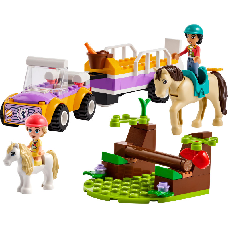 Lego Friends Horse And Pony Trailer Animal Toys Set 42634