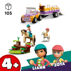 Lego Friends Horse And Pony Trailer Animal Toys Set 42634