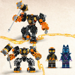Lego Ninjago Cole’s Elemental Earth Mech Action Figure 71806