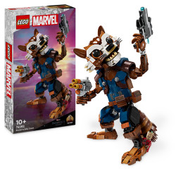 Lego Marvel Rocket & Baby Groot Buildable Toy Figures 76282