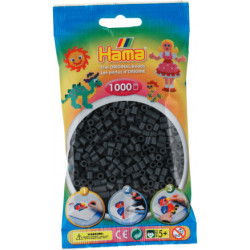 Hama Beads Midi 207-71 Dark Grey 1000 Pcs Bag