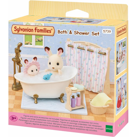 Sylvanian Families - 5739 Bath & Shower Set