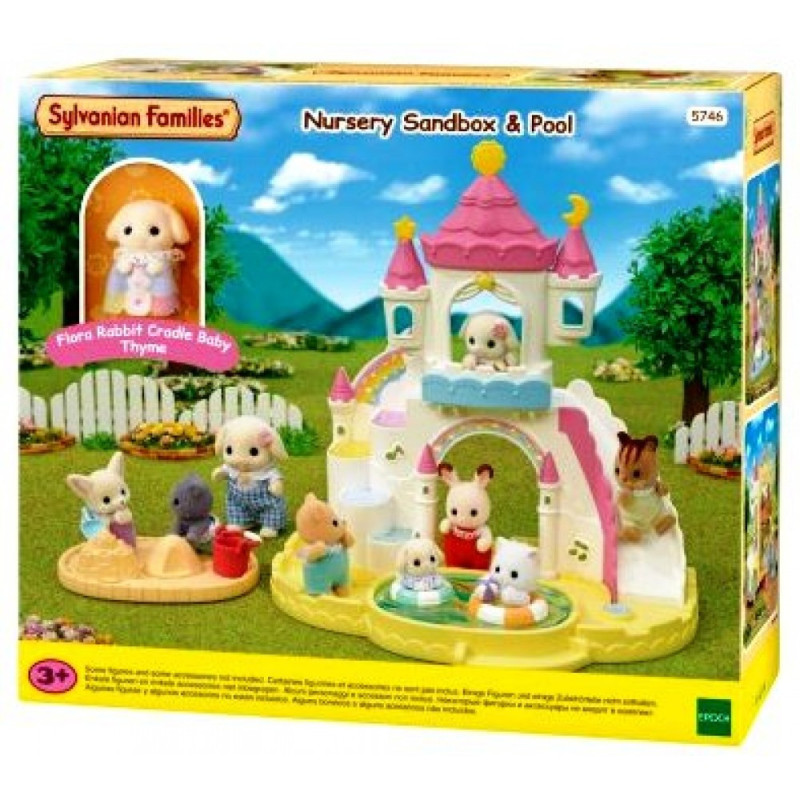 Sylvanian Families Nursery  Sandbox & Paddling Pool  5746