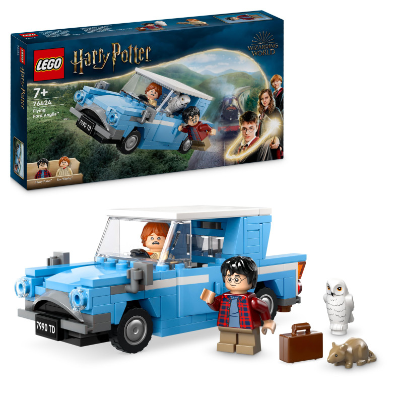 LEGO Harry Potter Flying Ford Anglia Car Toy Set 76424