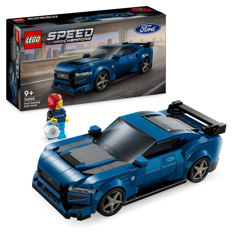 LEGO Speed Champions Ford Mustang Dark Horse Sports Car 76920 LEGO Speed Champions Ford Mustang Dark Horse Sports Car 76920