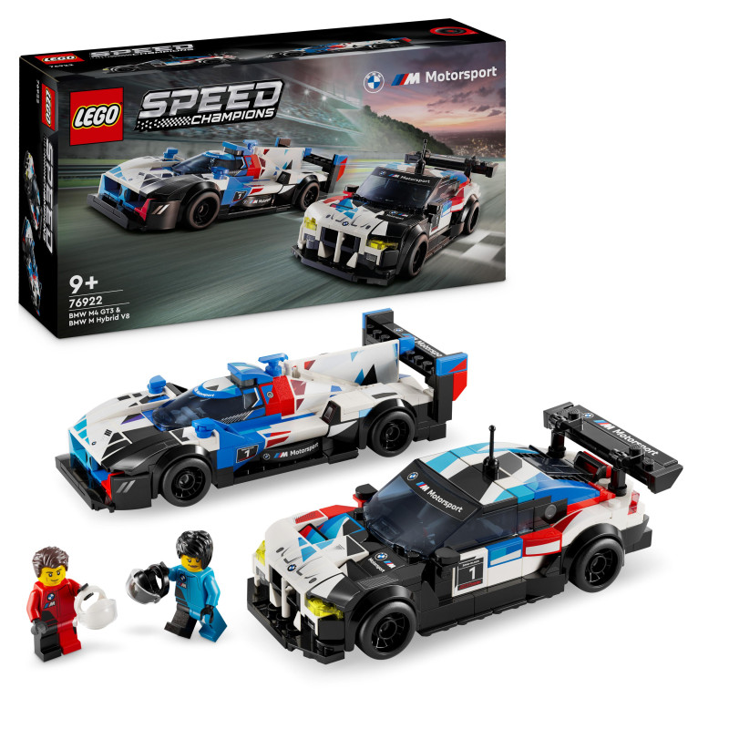 LEGO Speed Champions BMW M4 GT3 & BMW M Hybrid V8 Race Cars 76922 LEGO Speed Champions BMW M4 GT3 & BMW M Hybrid V8 Race Cars 76922