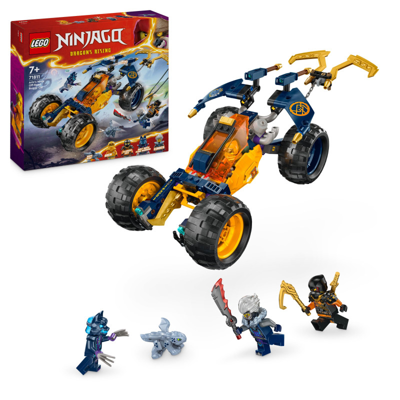 LEGO NINJAGO Arin’s Ninja Off-Road Buggy Car Toy Set 71811