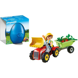 Playmobil Country Boy with Children's Tractor Gift Egg 4943