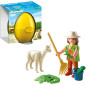 Playmobil 4944 Zookeeper with Alpaca Gift Egg