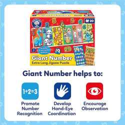 Orchard Toys Giant Number Floor Puzzle
