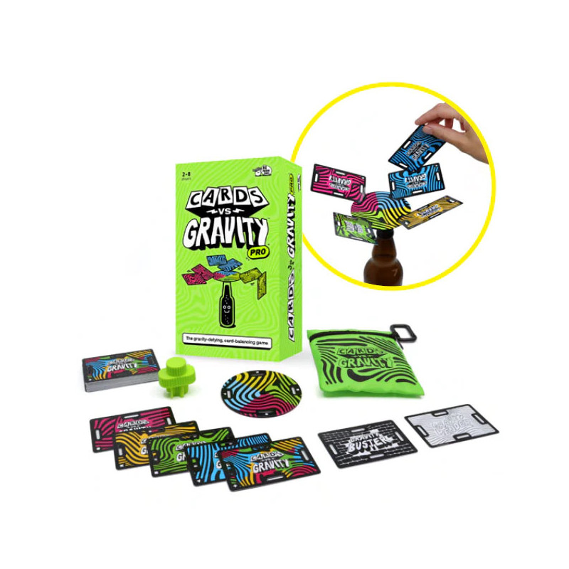 Big Potato Cards vs Gravity Pro : The Gravity-Defying, Card-Balancing Game