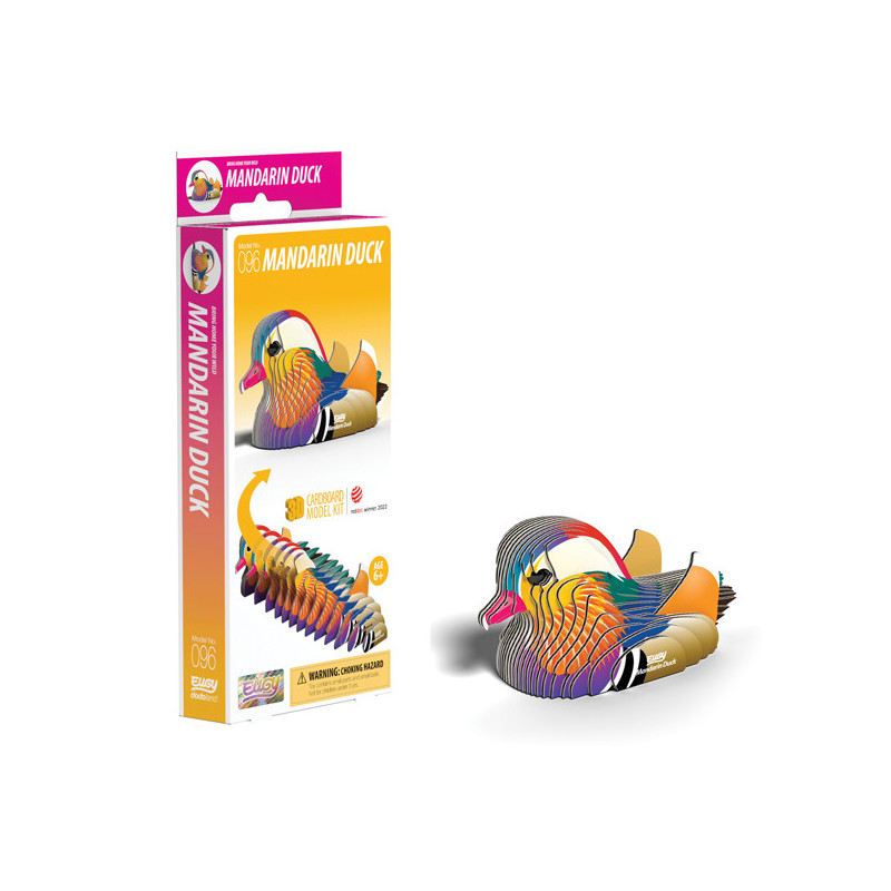 Eugy Build Your Own 3d Model Mandarin Duck